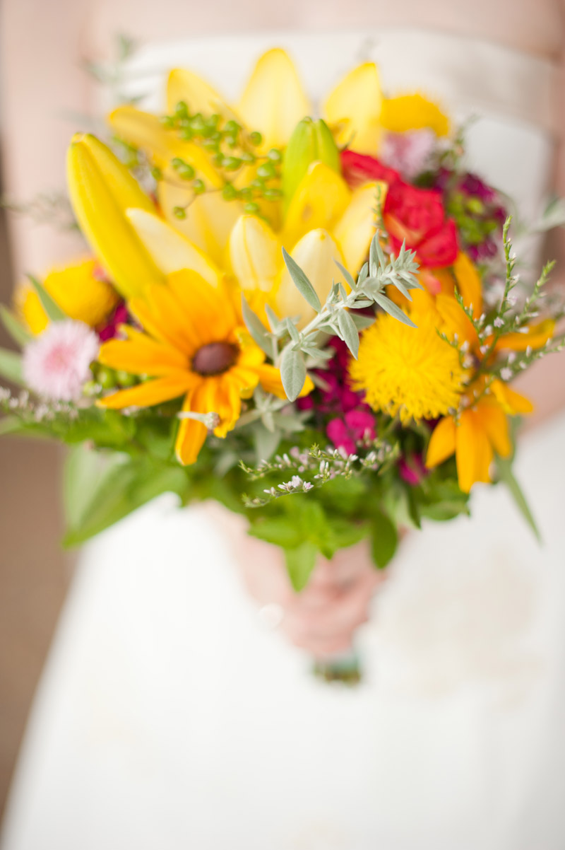 Colorful Wedding Bouquets