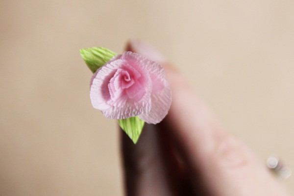 Diy crepe paper mini flowers 600x399