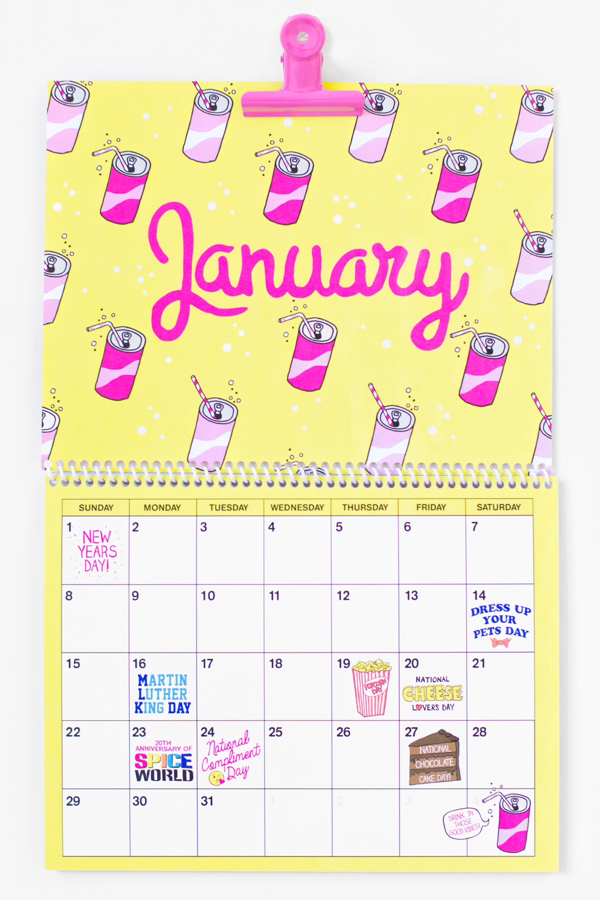 Free Printable 2017 Wall Calendar Studio DIY