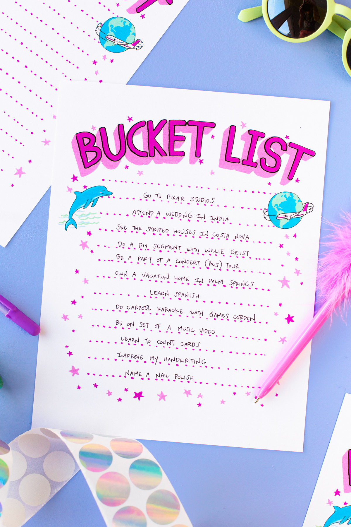 5 Bucket List Items