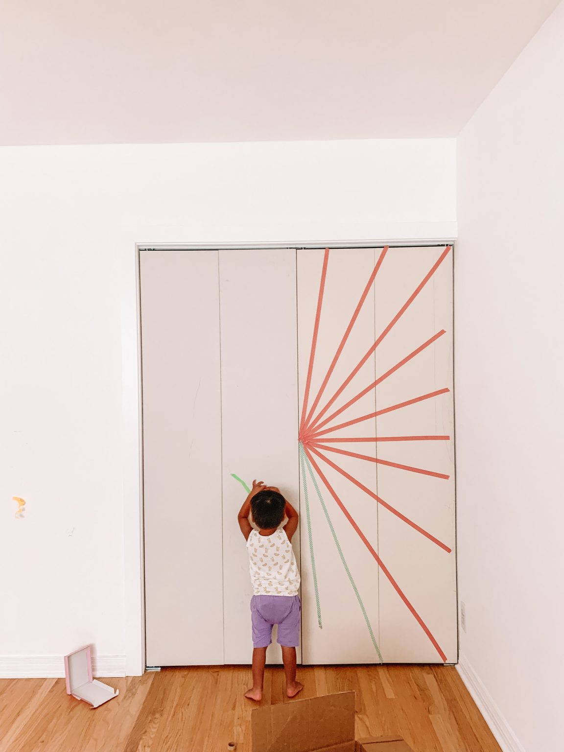 Bifold Closet Door Ideas Sunburst Door Makeover Studio Diy