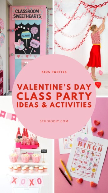 Valentine S Day Class Party Ideas Studio Diy