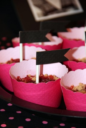 pink-and-black-bridal-shower-dessert-bar-mini-pies