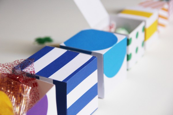 Free Printable DIY Rainbow Nesting Boxes for St. Patrick's Day