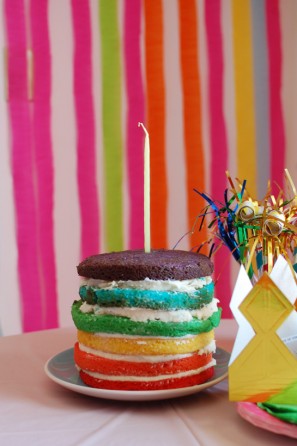 diy-rainbow-birthday-cake