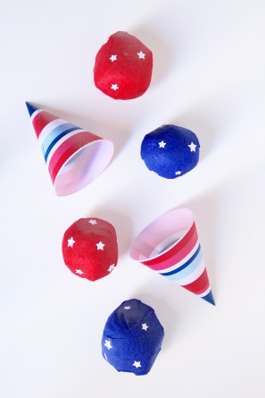 Fourth of July DIY Surprise Balls