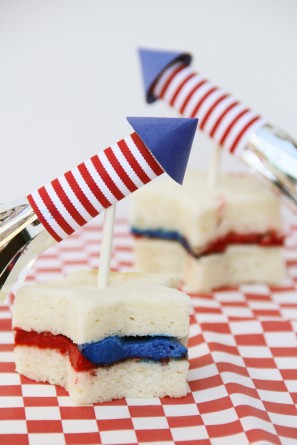 July Fourth Cupcake Toppers