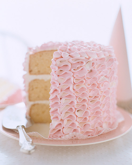 Ruffle Cake Frosting Tutorial