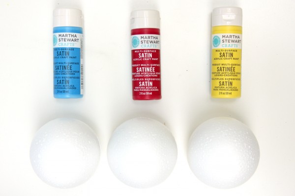 DIY Beach Ball Garland Supplies