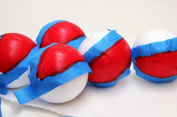 DIY Painted Beach Balls