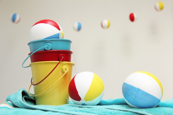 Faux Beach Ball DIY