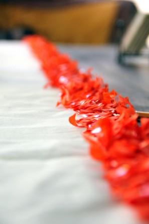 DIY Fringe Table Runners