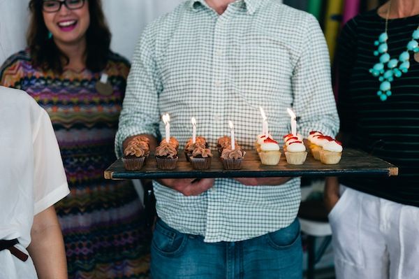 Blog Bash NYC Cupcake Birthday Cake
