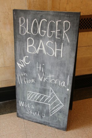 Blogger Bash NYC Sign