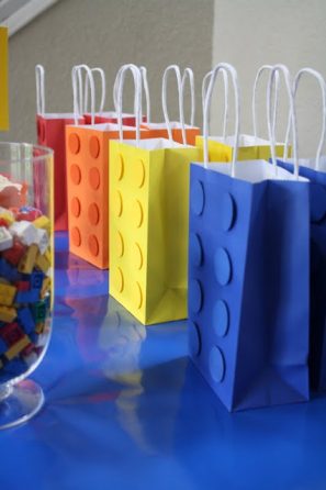 DIY Lego Gift Bags
