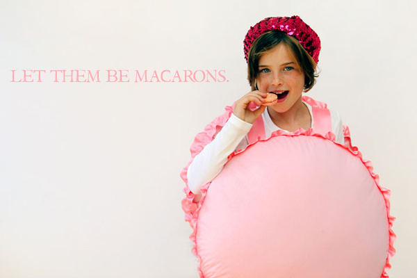 DIY French Macaron Halloween Costume