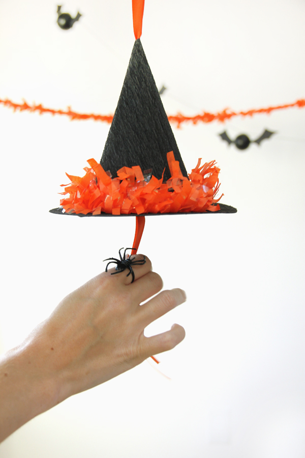 DIY Witch Hat Pinata Tutorial