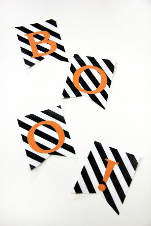 Easy DIY Halloween Bunting