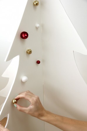 Foam Core Christmas Tree Tutorial