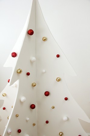 Styrofoam Christmas Tree Craft