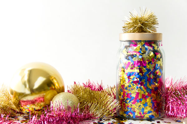 DIY Surprise Confetti Jars