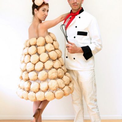 DIY French Chef and Croquembouche Costume