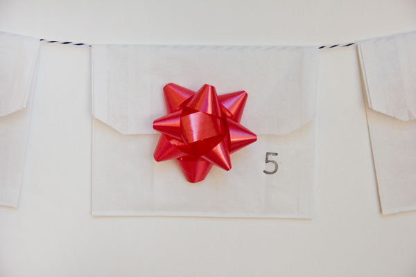 DIY Hanging Advent Calendar