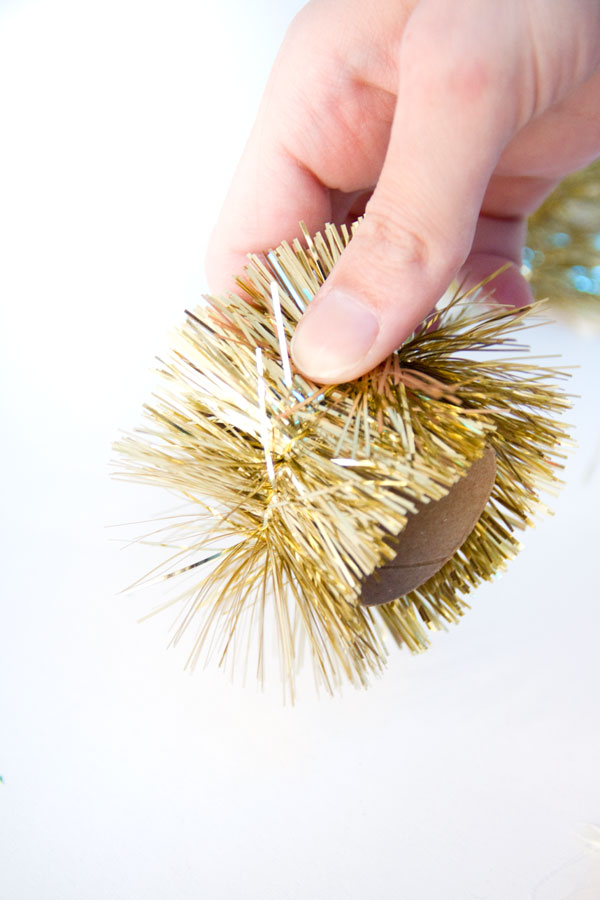 DIY Honeycomb Christmas Bulbs | Studio DIY