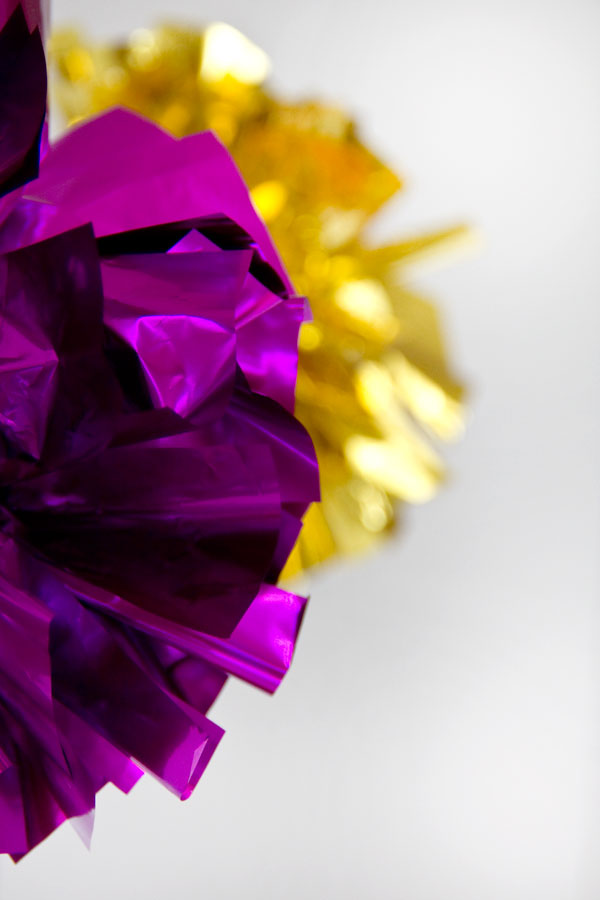 DIY Fringe Mylar Poms  Cheer gifts diy, Diy pom poms, Pom pom