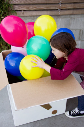 Birthday Balloon Doorstep Surprise