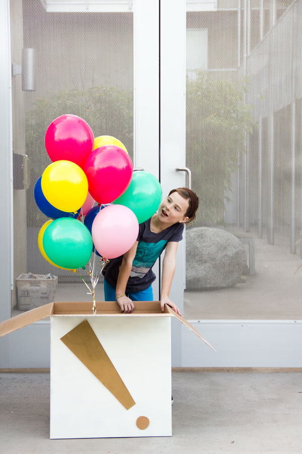 DIY Giant Birthday Balloon Surprise