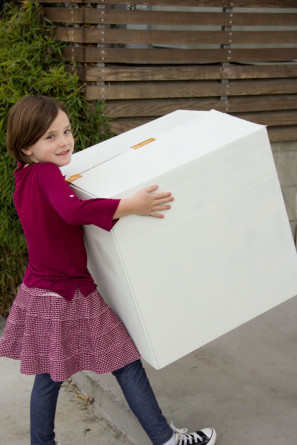 DIY Giant Box of Balloons