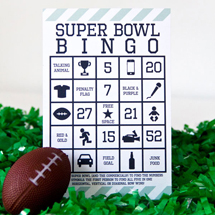 Totally free Printable 2013 Tremendous Bowl Bingo picture relating to Printable Super Bowl Bingo Cards identify Free of charge Printable 2013 Tremendous Bowl Bingo
