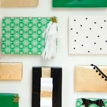 DIY Holiday Gift Box Backdrop