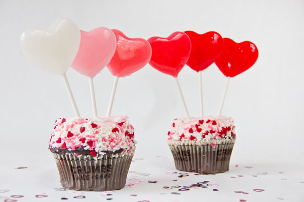 DIY Heart Lollipops