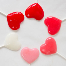 DIY Heart Lollipops