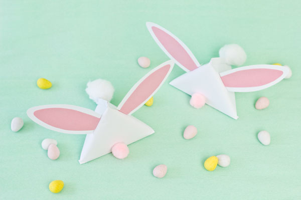 DIY Easter Bunny Treat Pouches