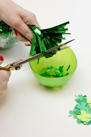 DIY St Patricks Day Confetti