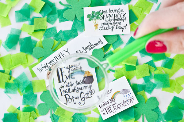 Free Printable Leprechaun Notes for St. Patrick's Day