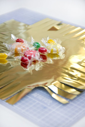 Fringe Mylar Treat Bag