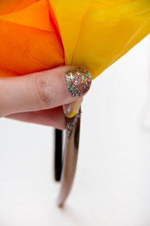 Rainbow Party Fascinator