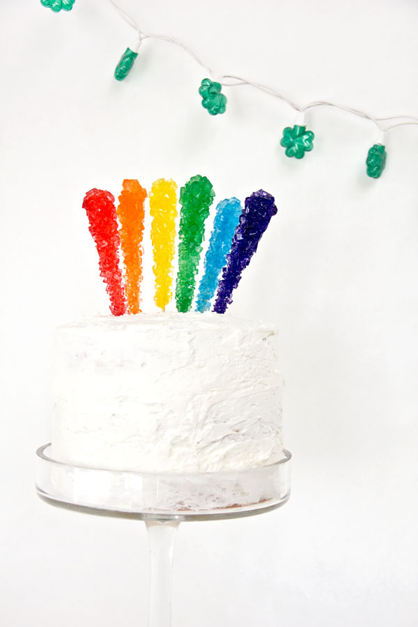 Rock Candy Cake Topper