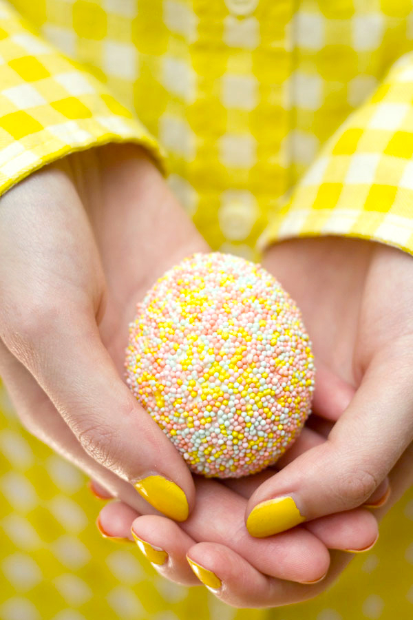 Sprinkle Easter Egg DIY