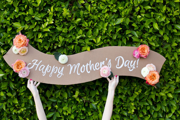 Happy mothers best sale day banner