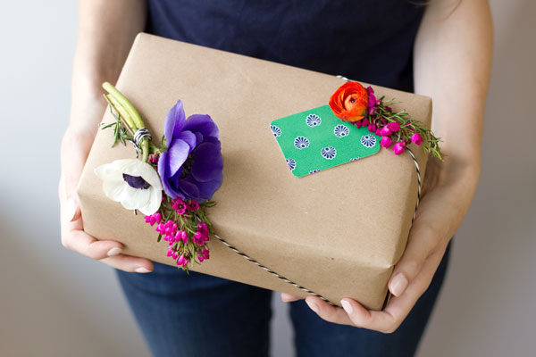 DIY Flower Gift Tags