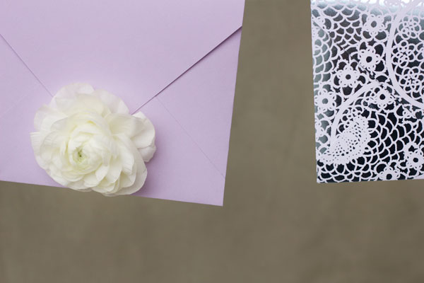 DIY Fresh Flower Envelopes