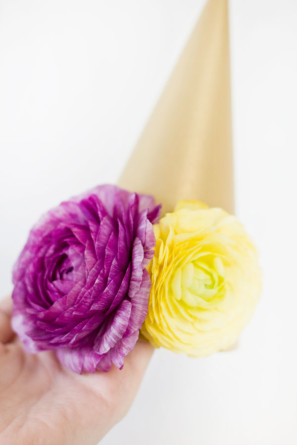 Flower Party Hat How To