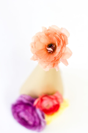 How To Make Fresh Flower Party Hats
