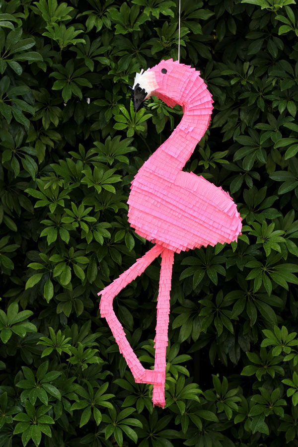 DIY Flamingo Piñata