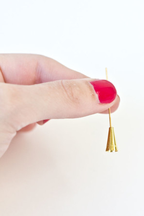 Gold Party Hat Jewelry